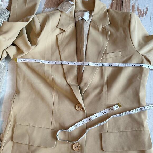 Endless Rose Buttery Two Button Career Business Casual Blazer Size XS - Picture 7 of 12